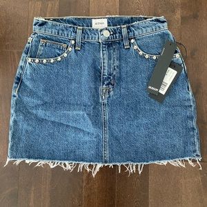 NWT Hudson The Viper mini skirt